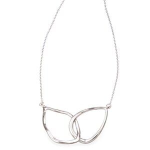 Chloe + Isabel Interlocking Double Teardrop Necklace